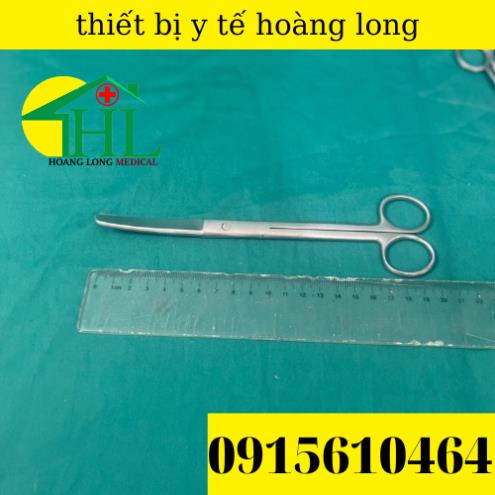 KÉO CẮT THUỐC,KÉO CONG 2 ĐẦU TÙ 20 CM- KÉO Y TẾ