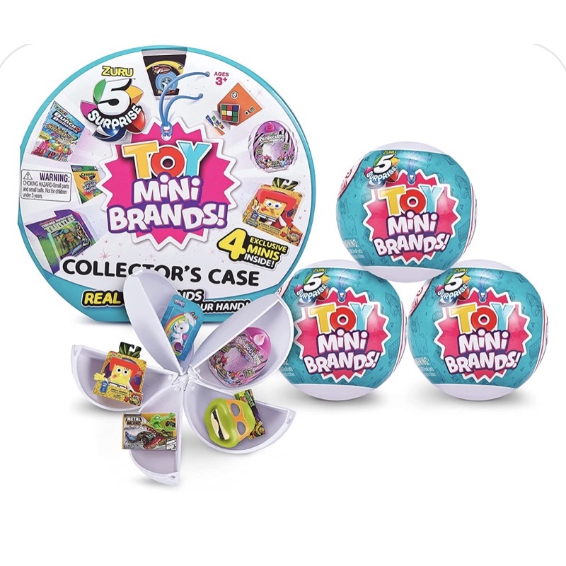 Trứng đồ chơi 5 ngăn Toy mini brands mô hình xinh xắn