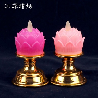 đèn thờ hoa sen dùng pin