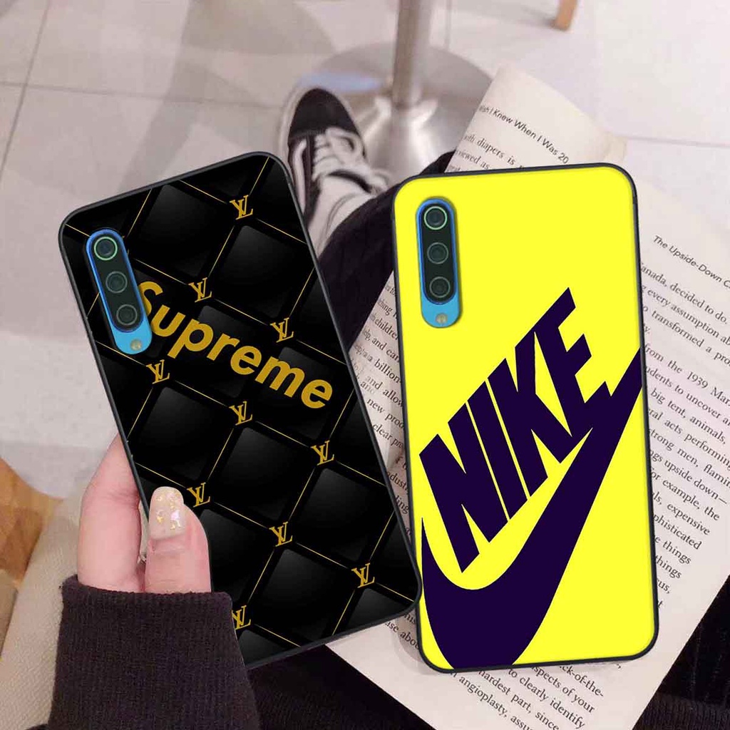 Ốp Xiaomi Mi 9 SE in hình thương hiệu L.V, N.I.K.E cá tính, đẳng cấp