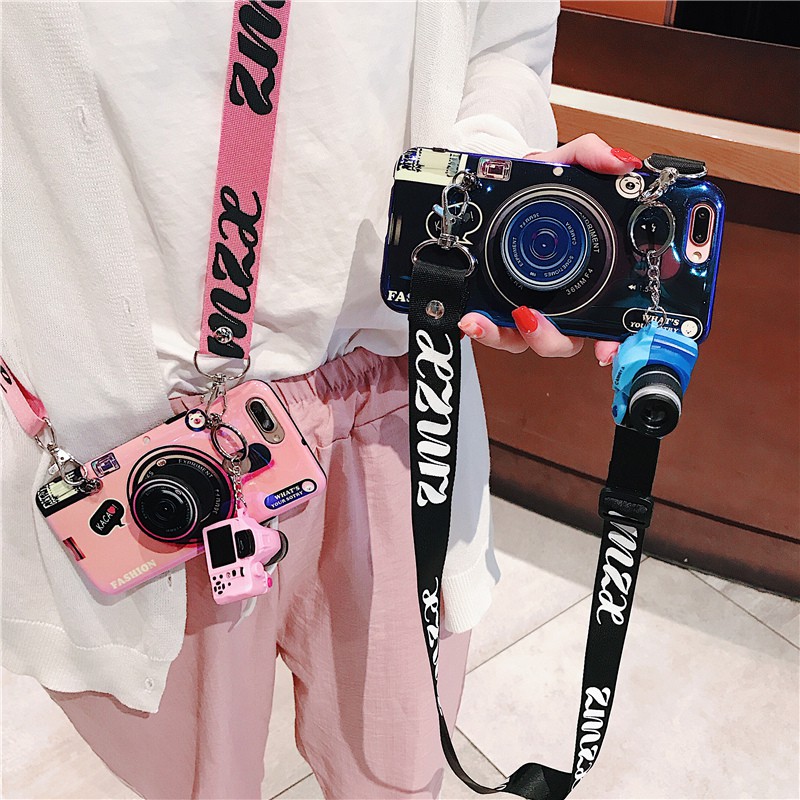 Ốp Lưng Silicone Có Giá Đỡ Mô Phỏng Máy Ảnh Cổ Điển 3c In Life Cho Xiaomi Redmi Note 9s Redmi 7a Redmi 8 8a Redmi 9 9a 9c | BigBuy360 - bigbuy360.vn