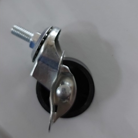 Bánh xe lắp chân kệ sắt lắp vào bộ kệ sắt để dễ dàng di chuyển có gài hãm phanh hàng cao cấp