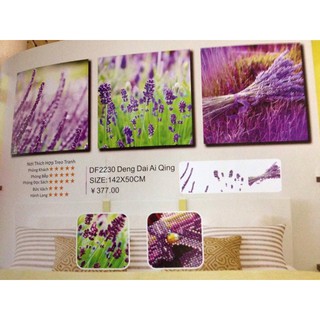 TRANH ĐÍNH ĐÁ HOA LAVENDER DF2230