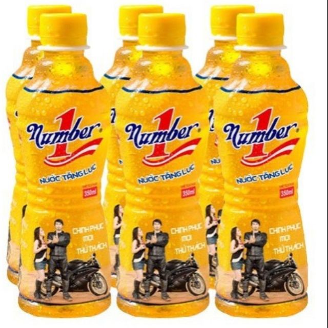 Lốc 6 chai Nước tăng lực Number one 330ml