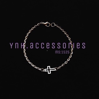 Vòng tay xích cross - vòng tay thập giá unisex