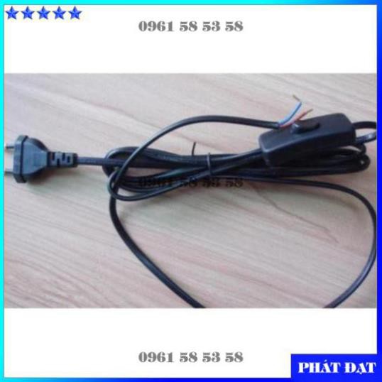 Dây đèn có dimmer, dây đèn có công tắt và phích cắm dây 2 mét (HĐ)