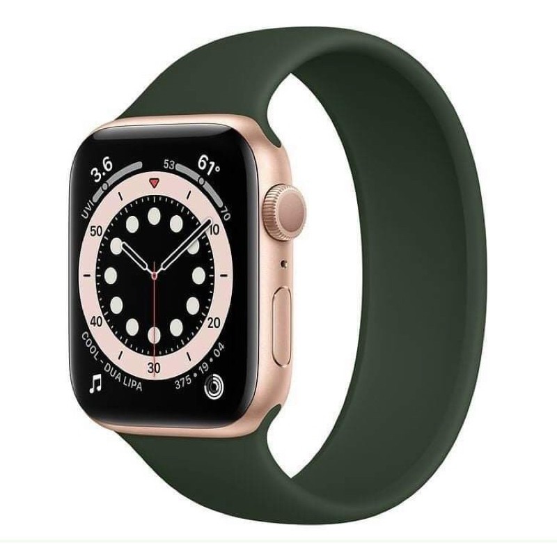 Dây đeo Silicone Solo loop cho Apple Watch chính hãng COTEetCI không móc khoá