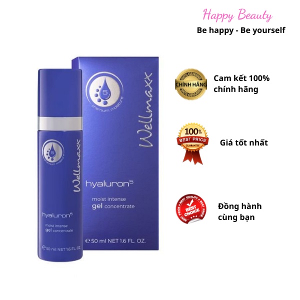 [sỉ từ 5sp]Wellmaxx - GEL HA + B5 - SIÊU PHỤC HỒI VÀ DƯỠNG ẨM WELLMAXX HYALURON MOIST INTENSE GEL CONCENTRATE