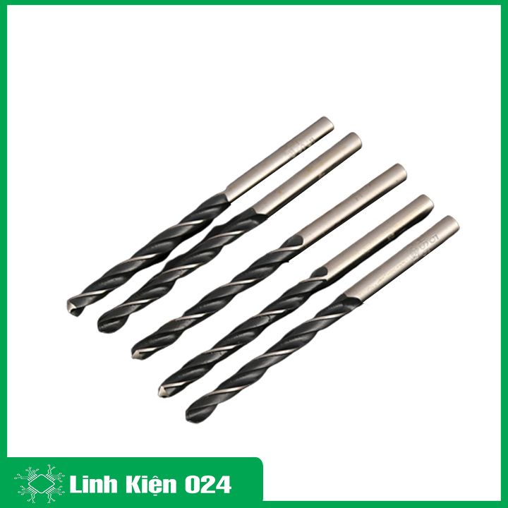 Mũi khoan xoắn thép không gỉ 6542 chống mài mòn đường kính 0.5-5.0mm (1 mũi)