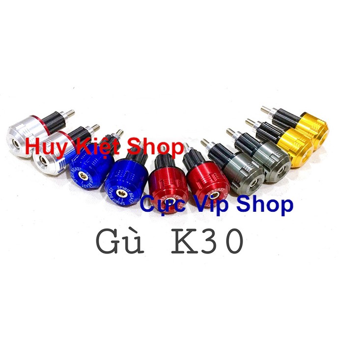 (sử dụng cho tất cả các loại xe) Gù Tay Lái K30 Nhôm CNC Cao Cấp