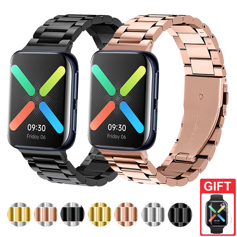 Dây Đeo Inox Cho Đồng Hồ Thông Minh OPPO Watch 46mm 41mm