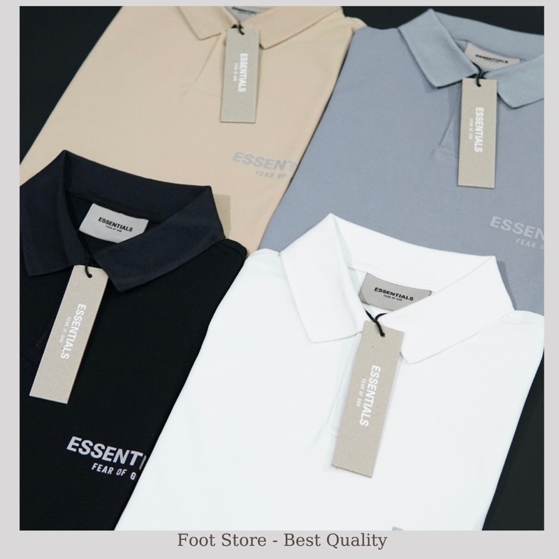 Áo polo Essentials nam nữ siêu cấp Áo polo FOG Essentials chuẩn Auth