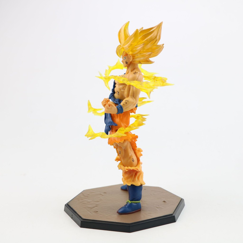 Mô hình Son Goku Super Saiyan FZERO Dragon Ball cao 17cm chi tiết đẹp mắt