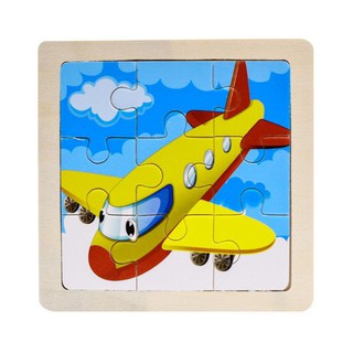 Tranh ghép gỗ 9 mảnh