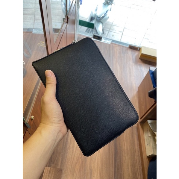 Túi da epsom 2 ngăn