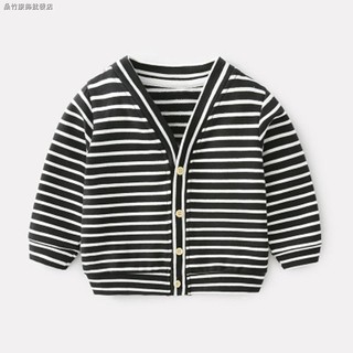 Áo Khoác Cardigan Vải Cotton Mỏng Thời Trang Xuân Thu 2020 Cho Bé