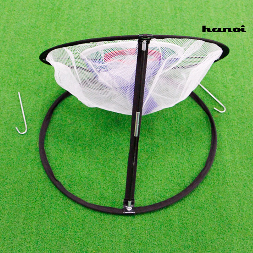 [QL]Indoor Outdoor Golf Pop UP Chipping Pitching Cage Mat Practice Net Training Aids