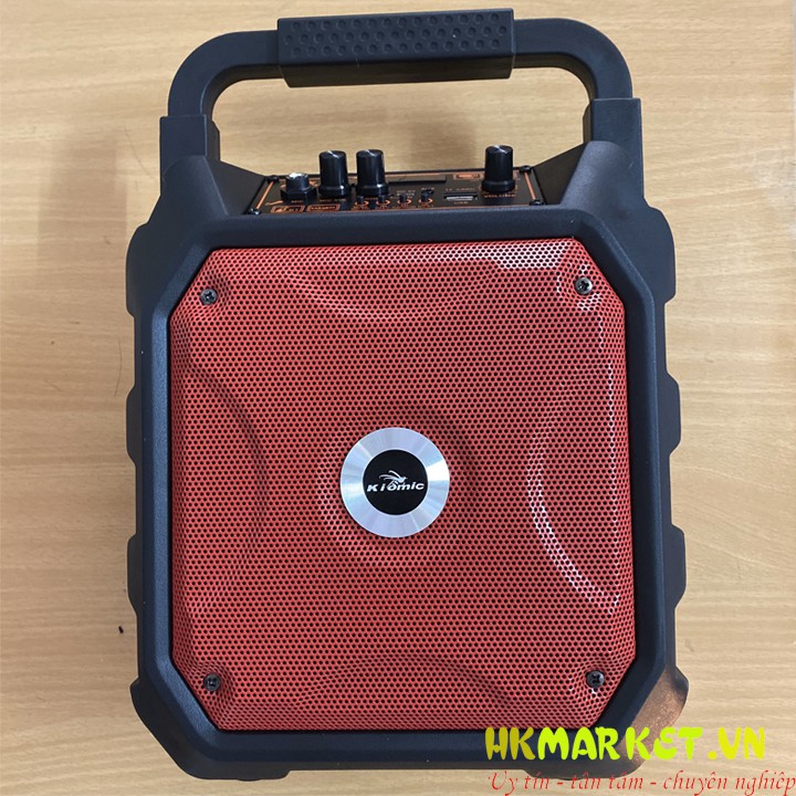Loa bluetooth kiomic K68 tặng kèm mic không dây - Loa chính hãng, loa trợ giảng