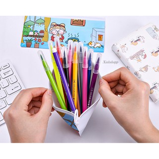 Ví Bút Cô Gái Váy Đỏ