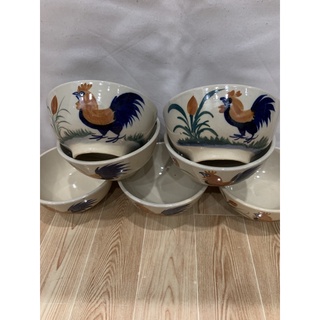 Sét 5 chén con gà ,bao đẹp