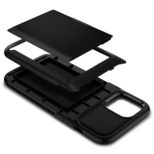 Ốp lưng iPhone 12 Pro Max Spigen Slim Armor Wallet - Hàng Chính Hãng