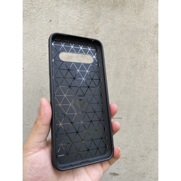 Ốp lưng phay xước chống shock LG V60