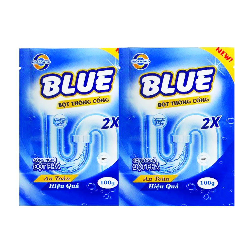 Bột Thông Cống 2X BLUE công nghệ đột phá Mr Dũng - lesidung