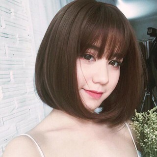 [Tặng lưới] TÓC GIẢ CẢ ĐẦU NGẮN B06