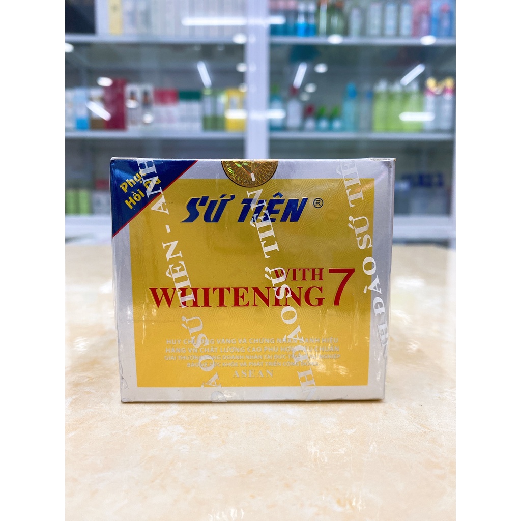 Kem Sứ Tiên Phục Hồi Giữ Ẩm Dưỡng Trắng Tái Tạo Da Giảm Mụn Thâm Nám 15g Chính Hãng Công Ty