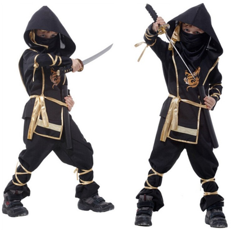 ẢNH THẬT - Hóa Trang Ninja Rồng Vàng