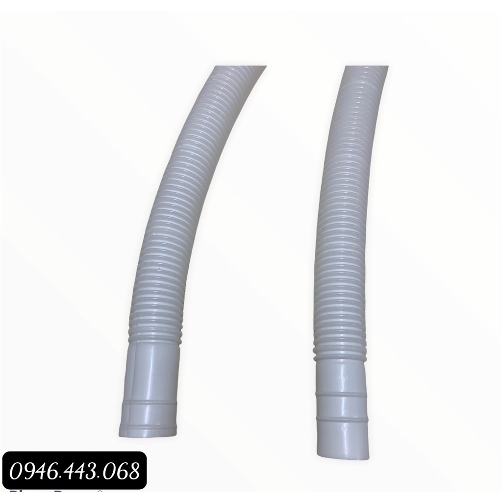 Dây Xả Ruột Gà Thoát Nước Nhựa Trắng