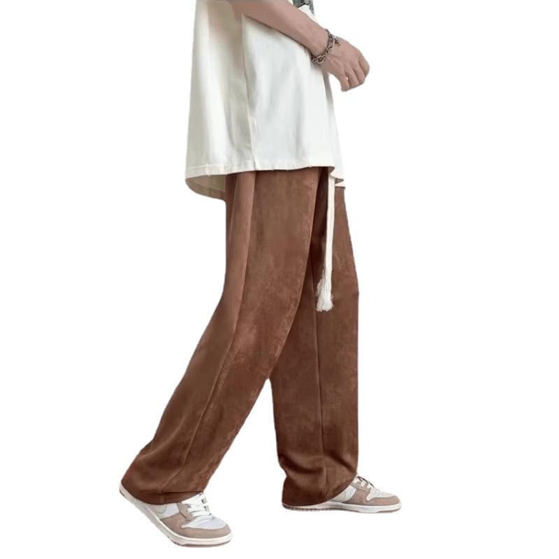 Quần Dài Ống Đứng Lưng Thun Co Giãn Phong Cách Hàn Quốc Thời Trang Chất Lượng Cao size M-3XL Cho Nam