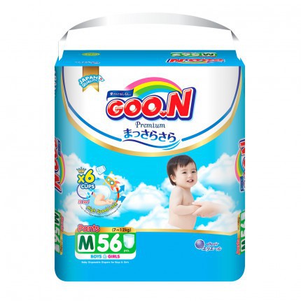 Tã Quần/Dán Goon Premium NB70/S64/M60/L50/XL46/M50/L46/XL42/XXL36/XXXL26