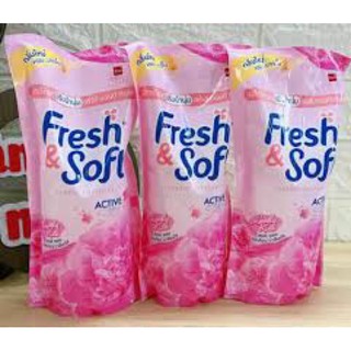 Nước xả vải Fresh Soft Thái Lan 600ml (màu ngẫu nhiên)