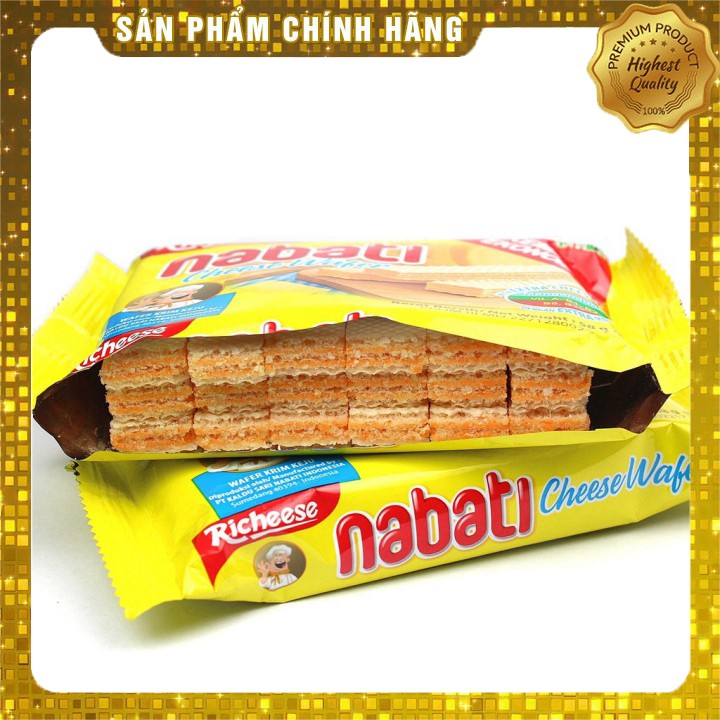 Bánh xốp kem Nabati vị phô mai - gói nhỏ