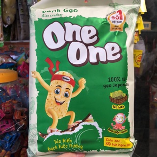 Bánh Gạo One One Tảo Biển Bạch Tuộc Nướng Gói 104g