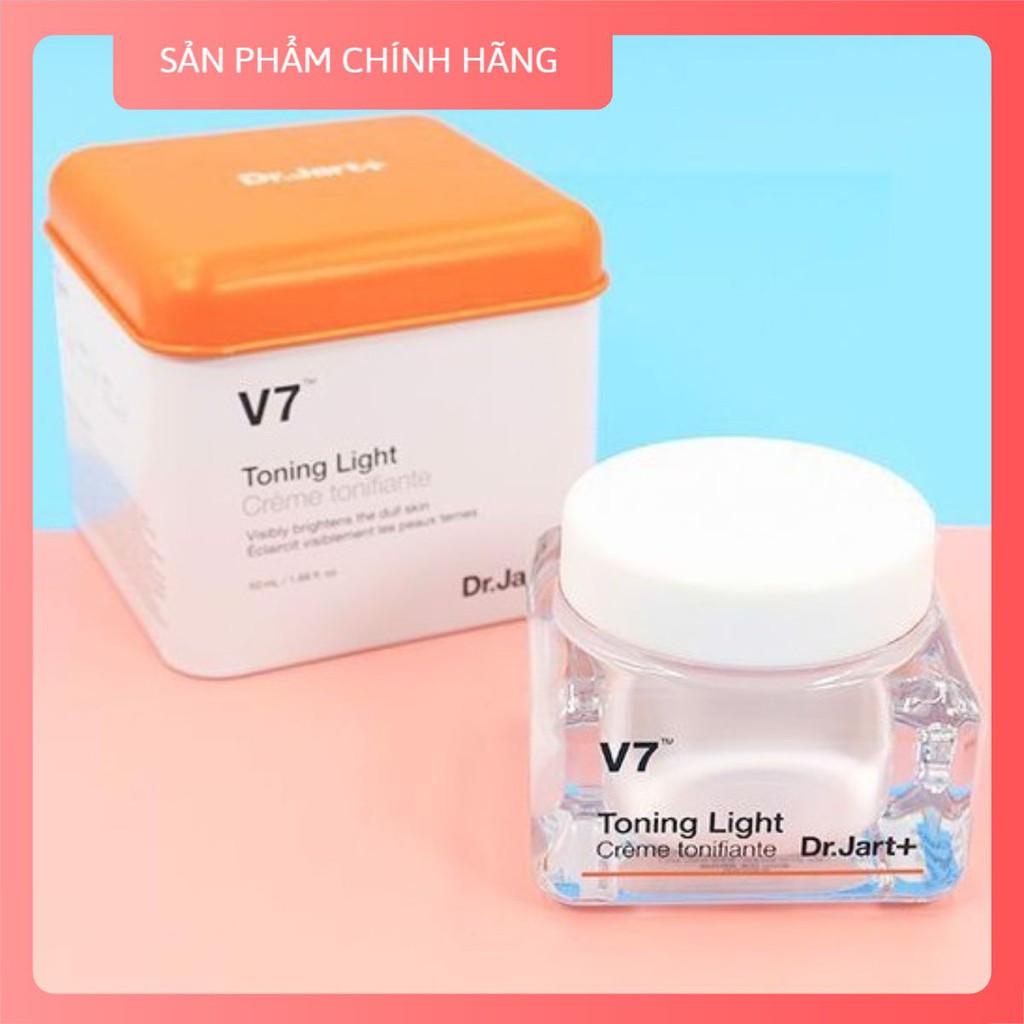 Kem dưỡng V7 Toning Light Dr.Jart+ mẫu mới 50ml