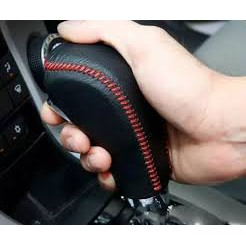 Bọc da cần số xe Mazda CX5 bằng da bò, bảo hành 12 tháng, nhiều mầu sắc