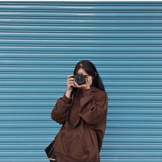 Hoodie màu Sôcola nam nữ