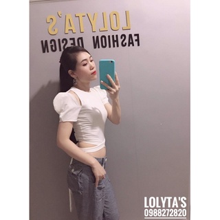 Lolyta s design - hàng thiết kế áo croptop hack dáng cực đẹp. siêu phẩm - ảnh sản phẩm 4