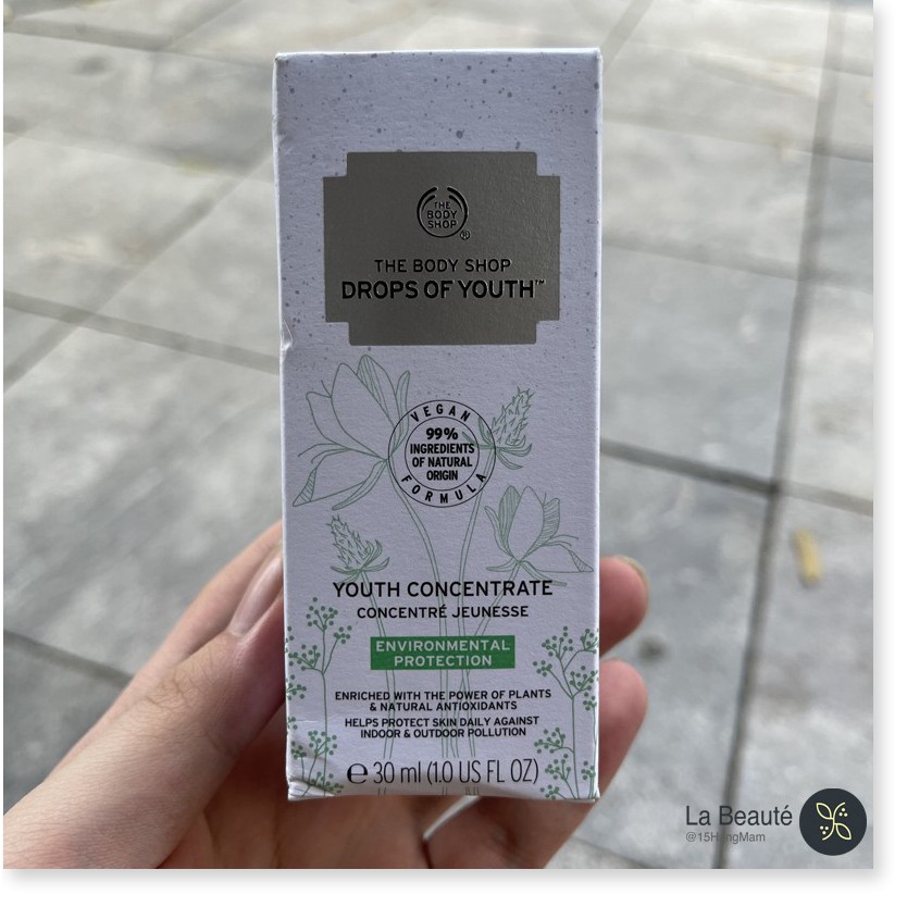 [Mã giảm giá mỹ phẩm chính hãng] Tinh Chất Trẻ Hóa Da Chống Ô Nhiễm - The Body Shop Drops of Youth 30ml