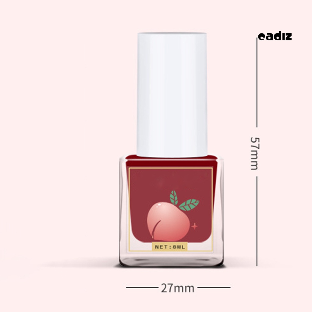 Sơn Móng Tay 8ml Không Mùi Thành Phần Tự Nhiên Cho Nữ