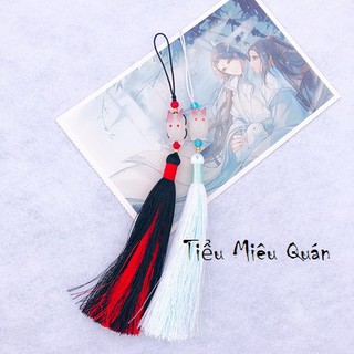 Móc treo điện thoại ,cặp thỏ xinh của cặp đôi Ngụy Vô Tiện với Lam Vong Cơ trong Ma đạo tổ sư
