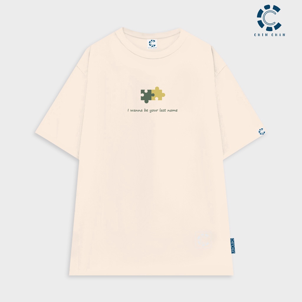 Áo thun Chinchan - Puzzle Piece Tee 5 Màu Form rộng tay lỡ unisex nam nữ