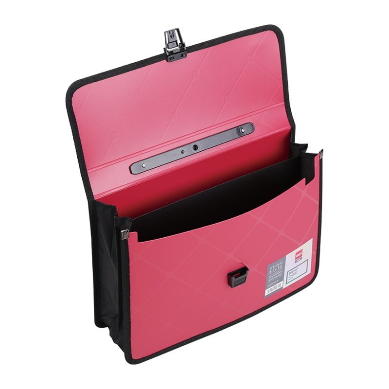 Cặp xốp 2 ngăn Deli W39634 ( lấy màu ngẫu nhiên )
