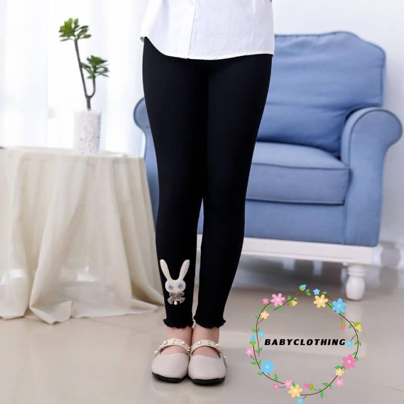 Quần Legging In Hình Thỏ Và Ngôi Sao Đáng Yêu Cho Bé Gái