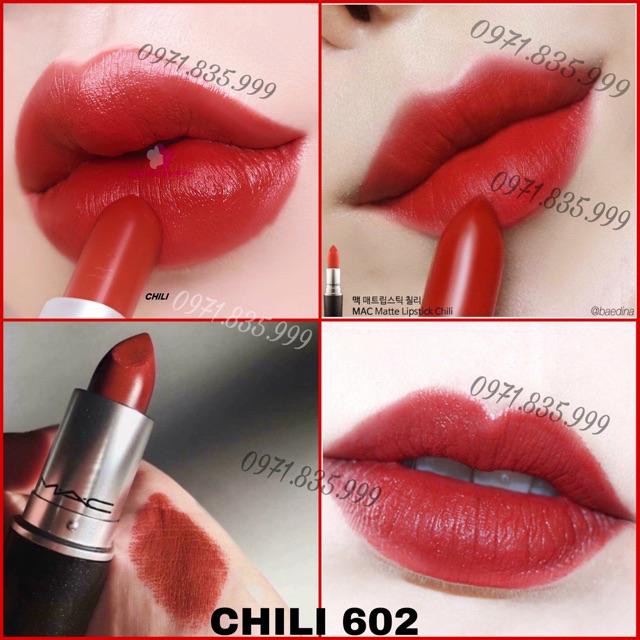 Son MAC Chính Hãng RUBY WOO/DEVOTED TO CHILI/LADY DANGER/DANGEROUS/MARRAKESH - Hàng đủ bill bao check | BigBuy360 - bigbuy360.vn