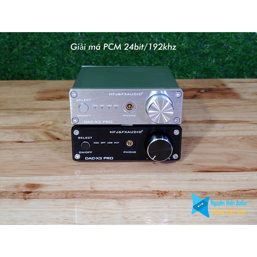 Bộ giải mã DAC FXaudio X3 Pro 24 bit/192khz