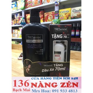 Dầu gội treseme 650g tặng xả