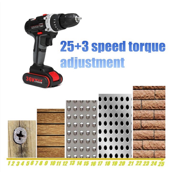 Máy Bắt Vít Cầm Tay 36V Đa Năng [Chính hãng]